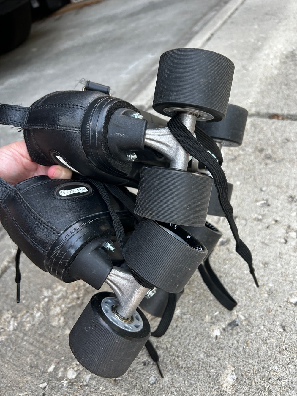 Chicago Skates Bullet Black Low-Cut Roller Skates Men’s 4 - Picture 12 of 16